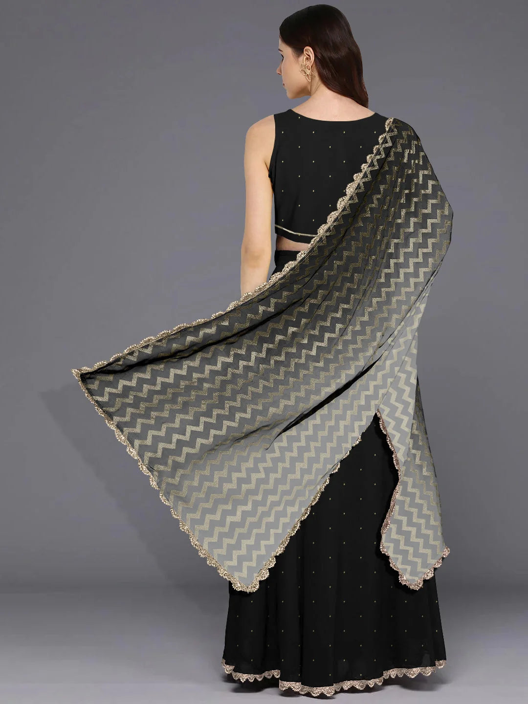 Printed Foil Print Lehenga - Party Wear Lehenga for Women