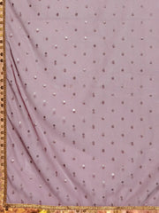 Purple & Gold-Toned Printed Sequined Ready to Wear Lehenga & Blouse With Dupatta-AHBLDUSK-COMBO-649