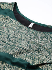 Printed Foil Print Ready to Wear Lehenga & Blouse With Dupatta-AHBLDUSK-COMBO-932