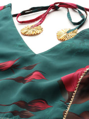 Printed Ready to Wear Lehenga & Blouse With Dupatta-AHBLLHDU-COMBO-1032