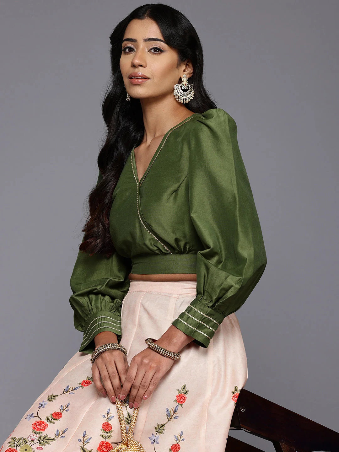 Silk Lehenga Choli: Ready to Wear Designer Lehenga for Women