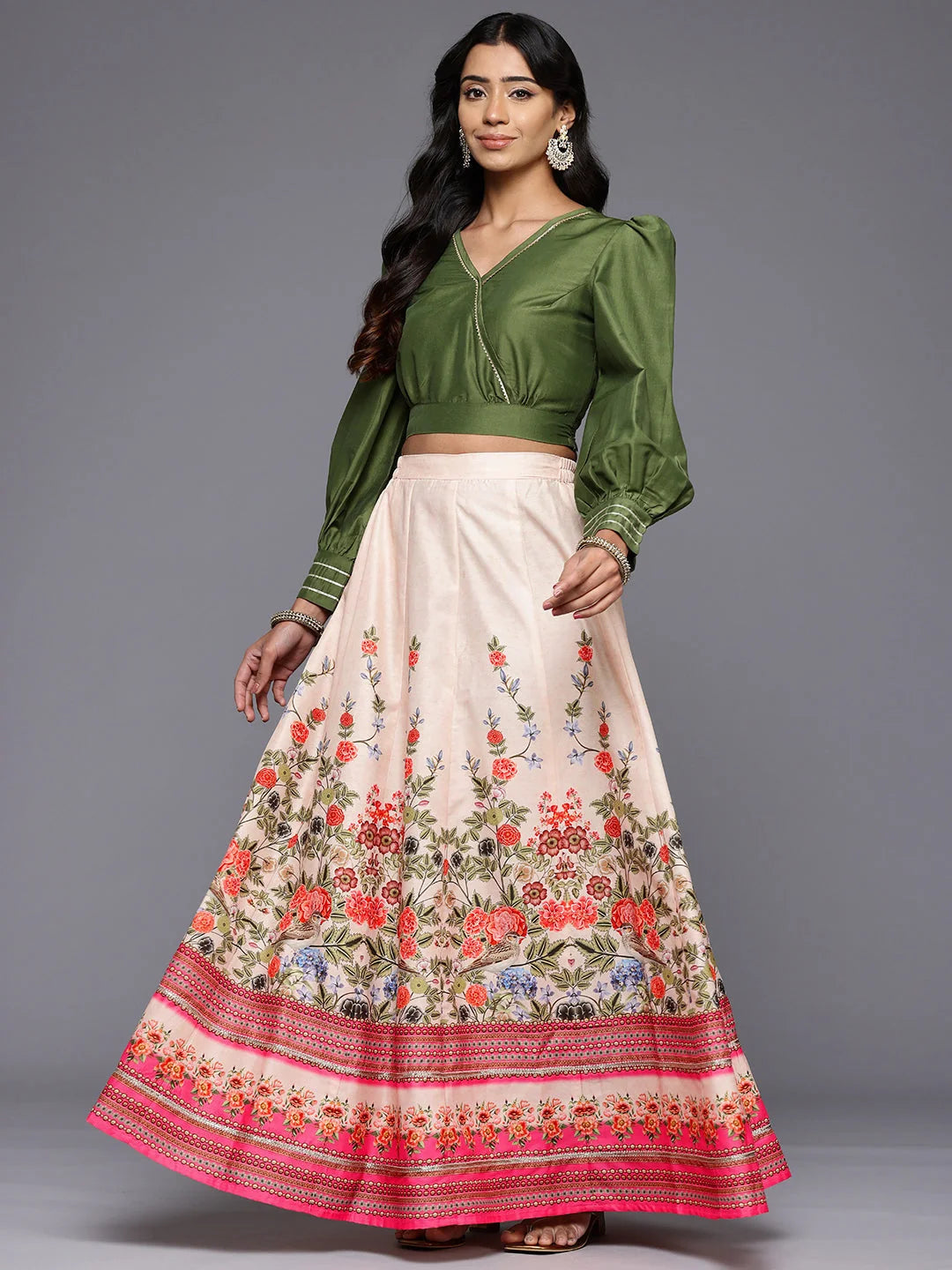 Ready to Wear Lehenga & Choli-AHBLSK-COMBO-947