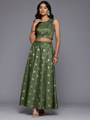 Printed Ready to Wear Lehenga Choli-AHBLSK-COMBO-997