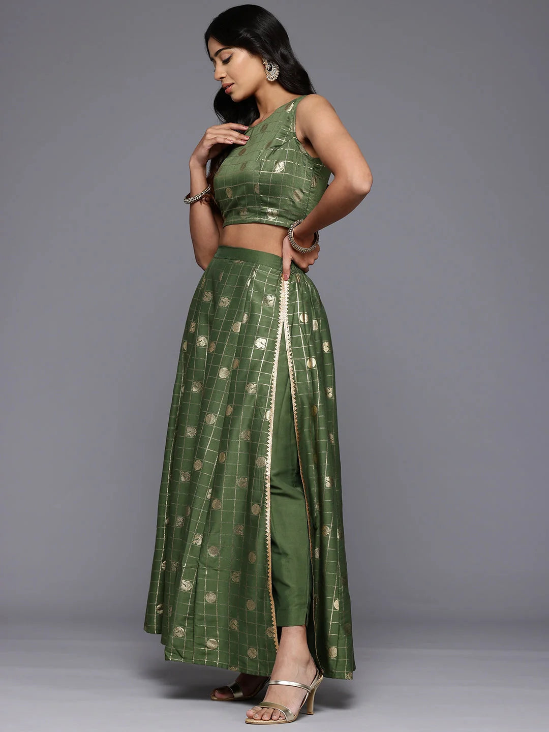 Printed Ready to Wear Lehenga Choli - Women's Ethnic Lehenga