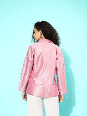 Women Printed Blazer-AHBZPSDP-8147