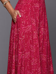 Women Printed Top with Palazzos-AHCTPZ-COMBO-854
