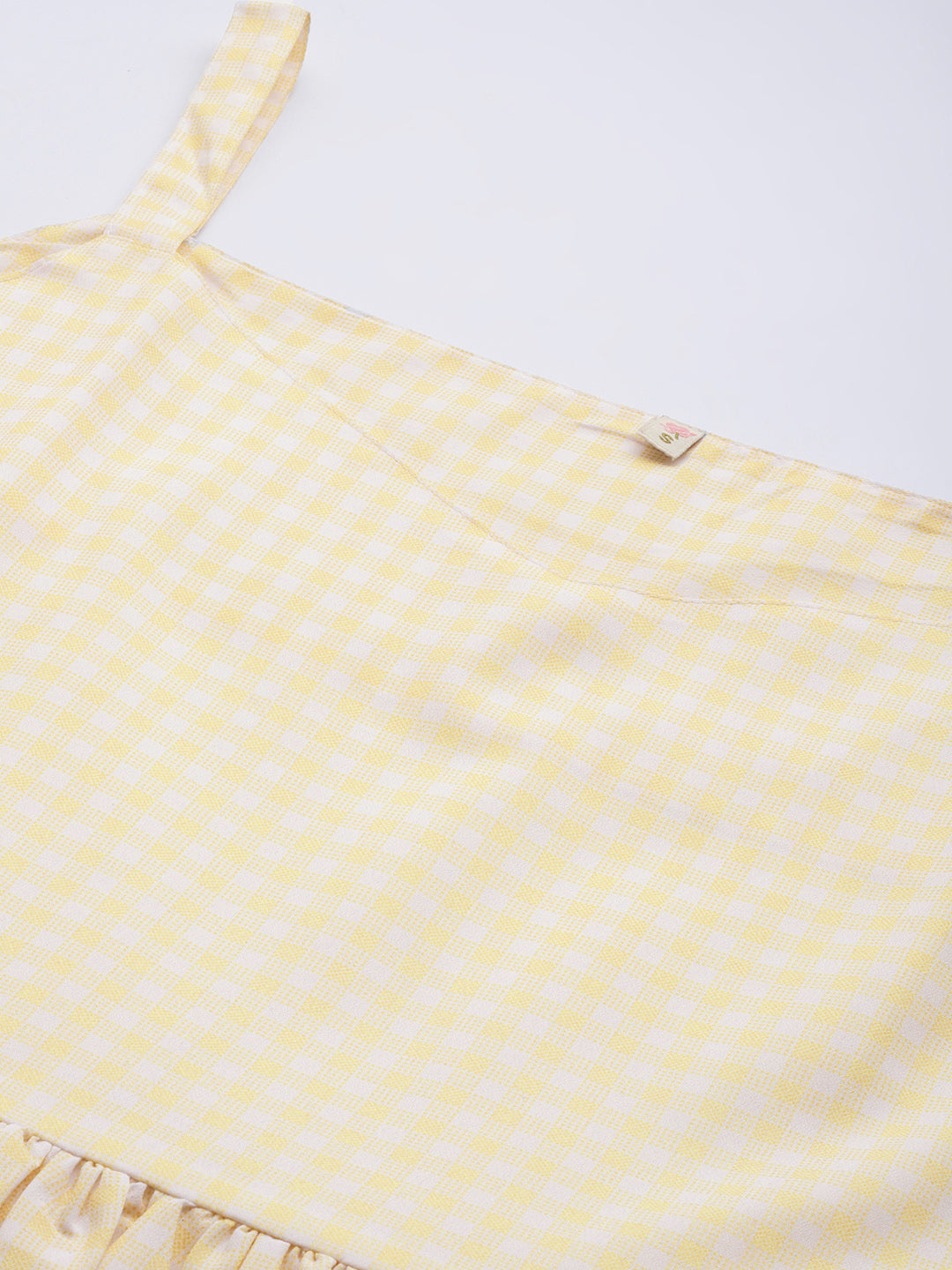 Women's Checked Maxi Dress | Indian Dresses Online