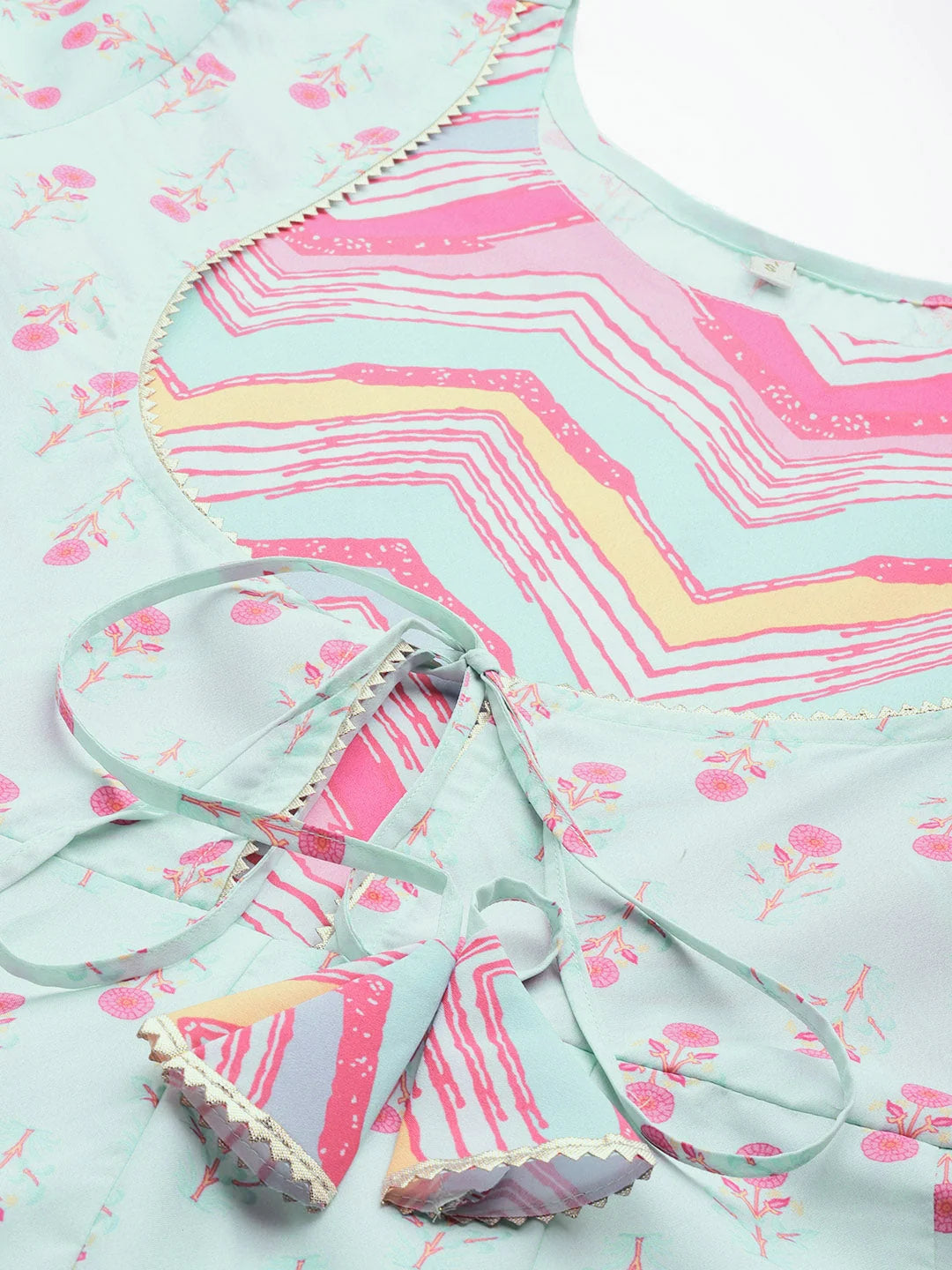 Tie-Ups Maxi Dress | Women's Indian Dresses Online