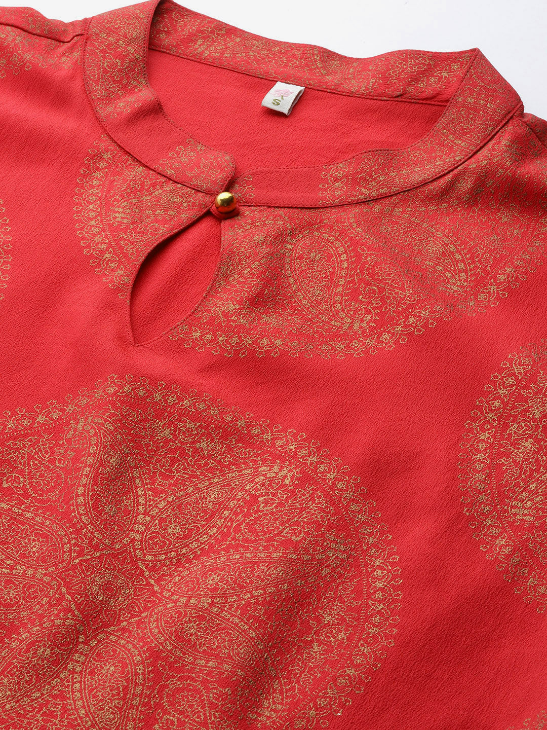 Ethnic Motifs Maxi Dress - Indian Dresses Online