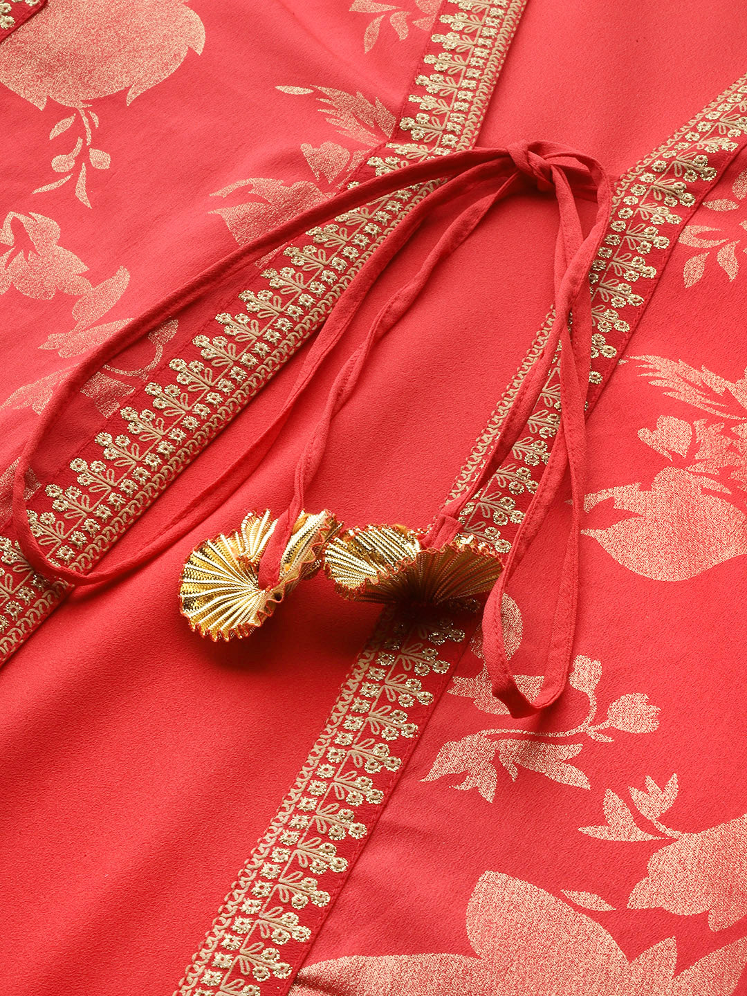 Floral Printed Ethnic Maxi Dress | Indian Dresses Online