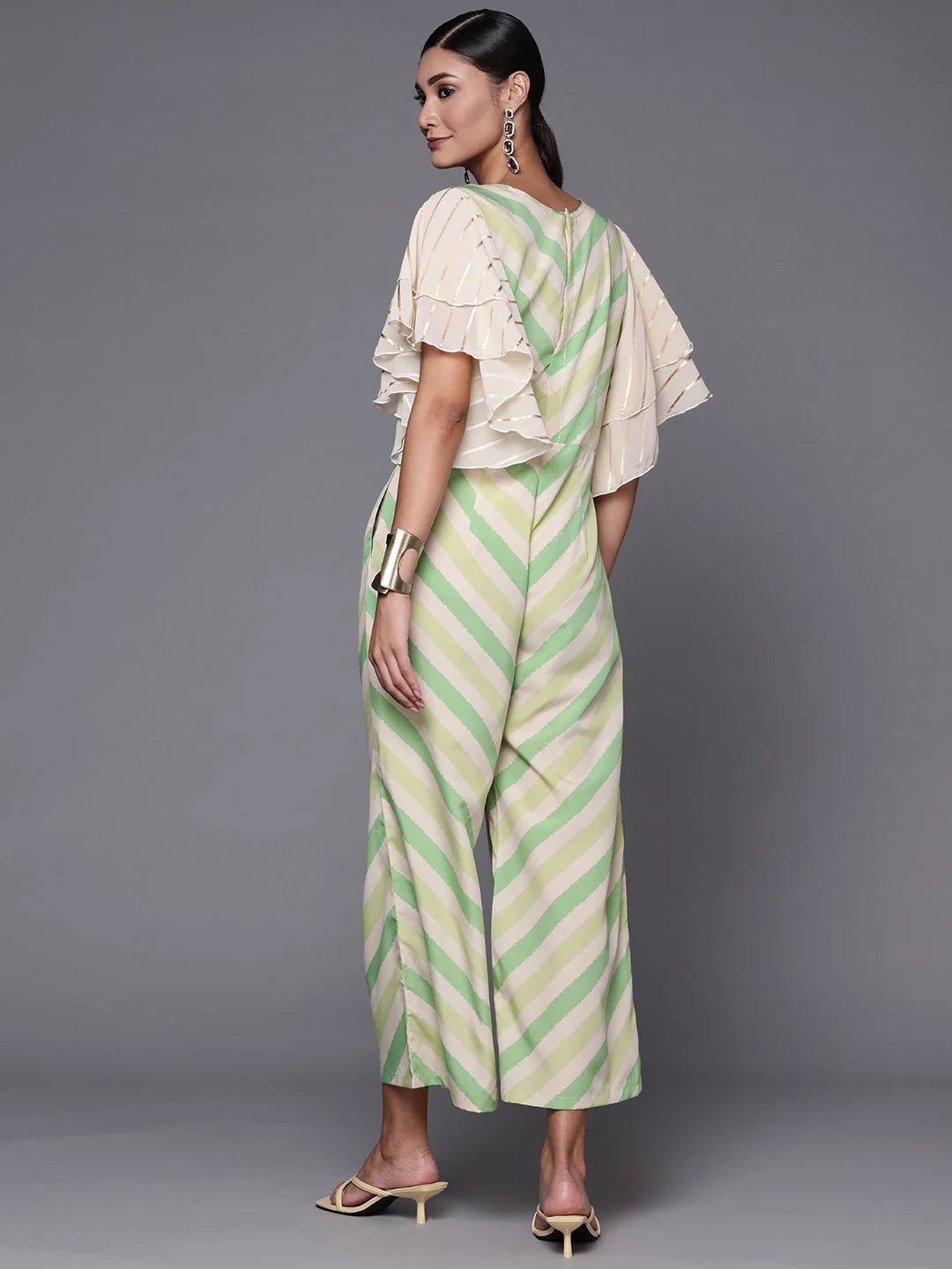 Chevron Print Jumpsuit | Trendy Women's One-Piece Outfits