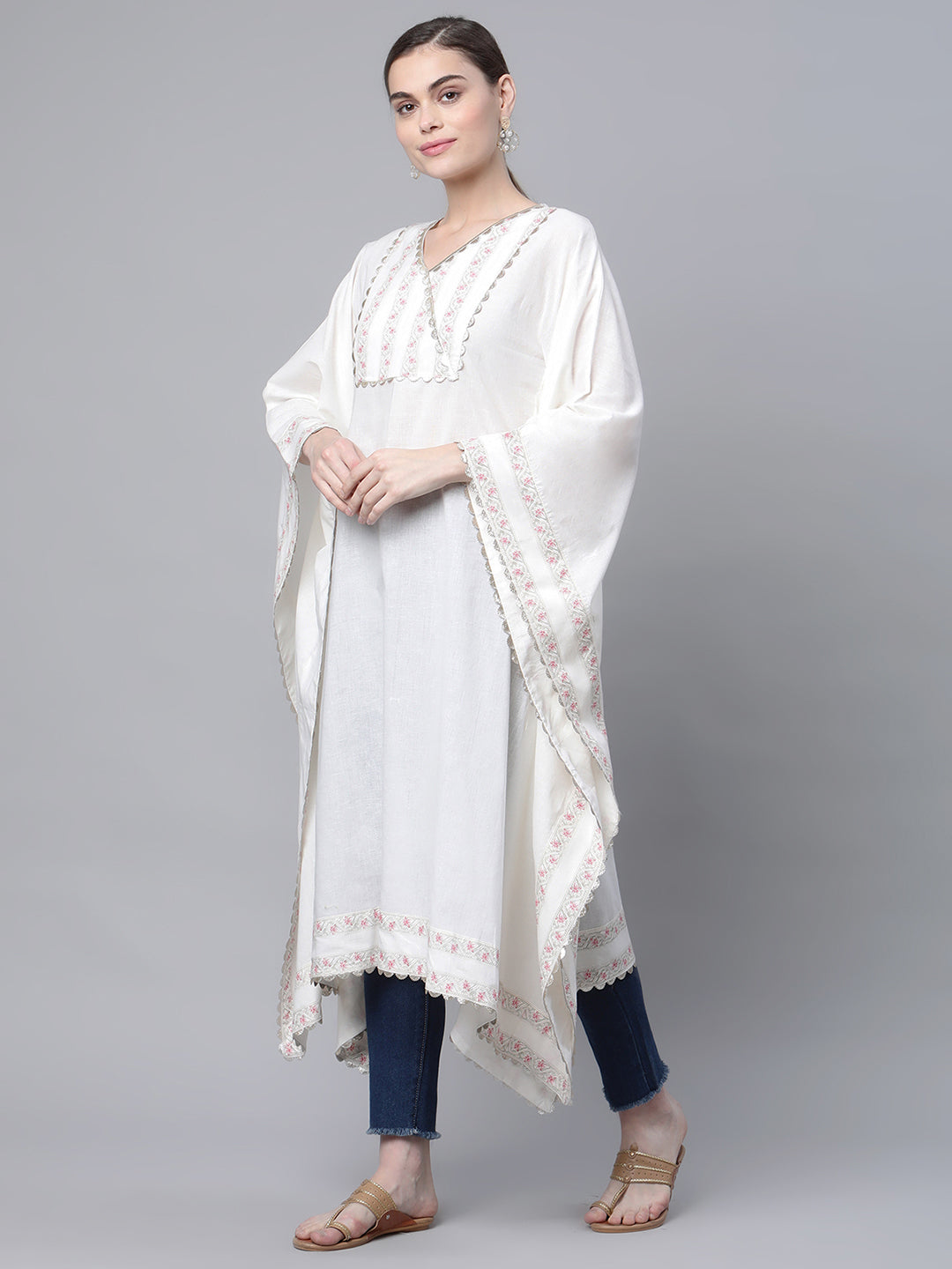 Cotton Printed Kaftan: Stylish Women's Kaftan Dresses Online