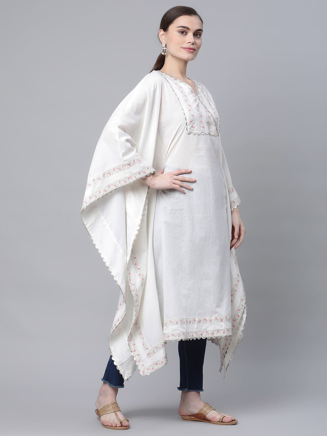 Cotton Printed Kaftan: Stylish Women's Kaftan Dresses Online
