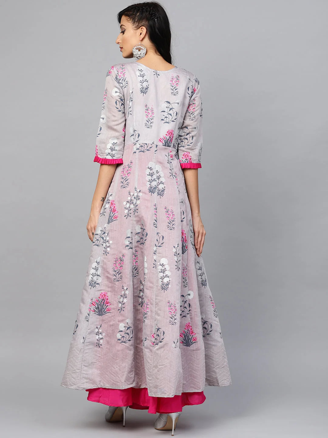 Floral Printed Maxi Dress | Shop Indian Dresses Online Now