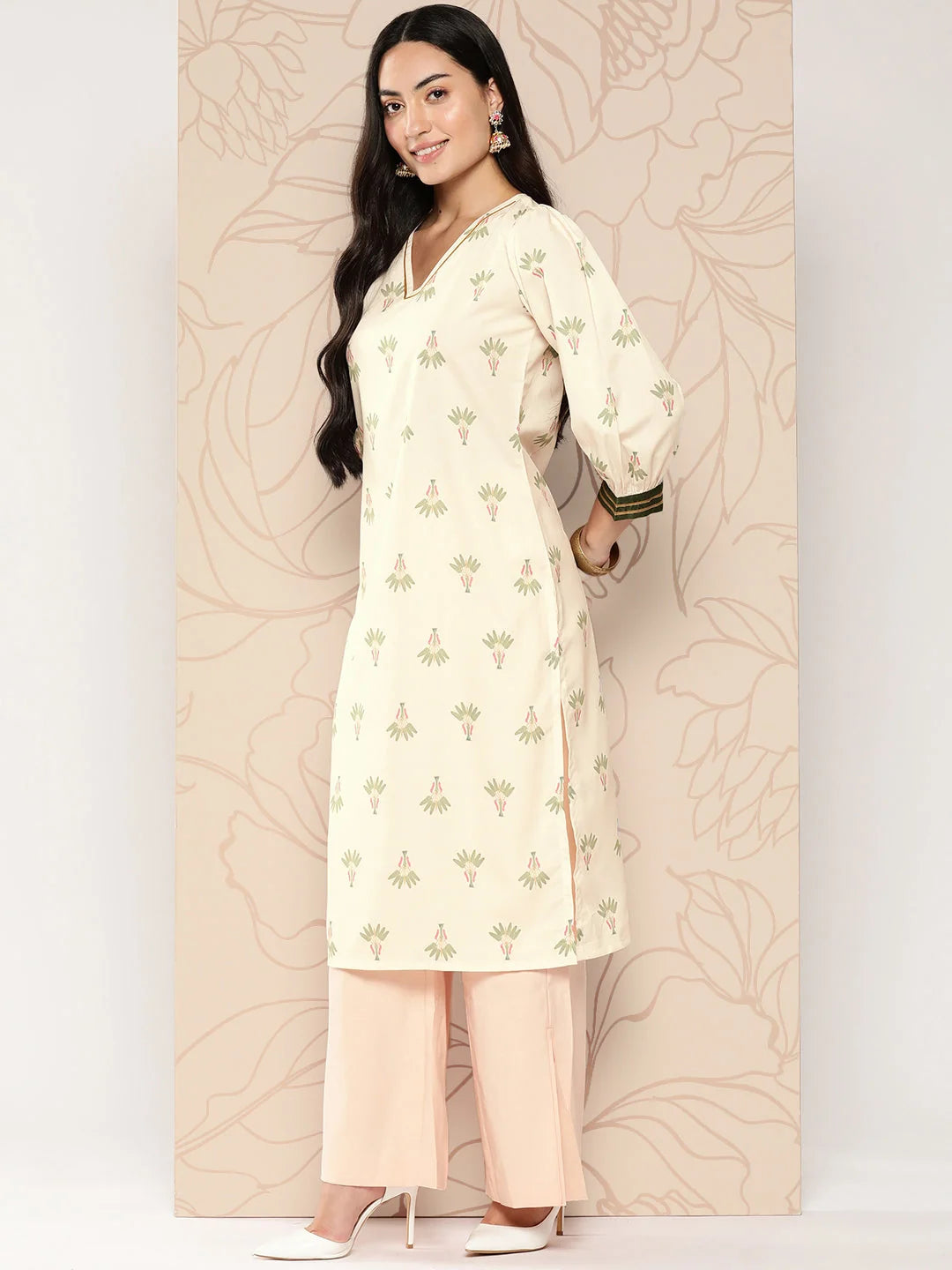Printed Indian Kurta | Casual & Festive Kurtas for Women