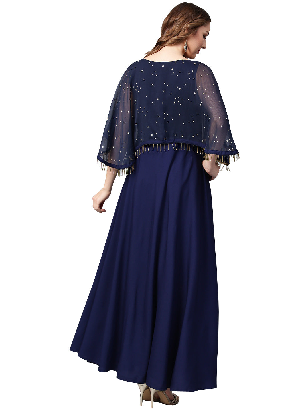 Navy A-Line Dress | Women's Western Wear & Outfits Online