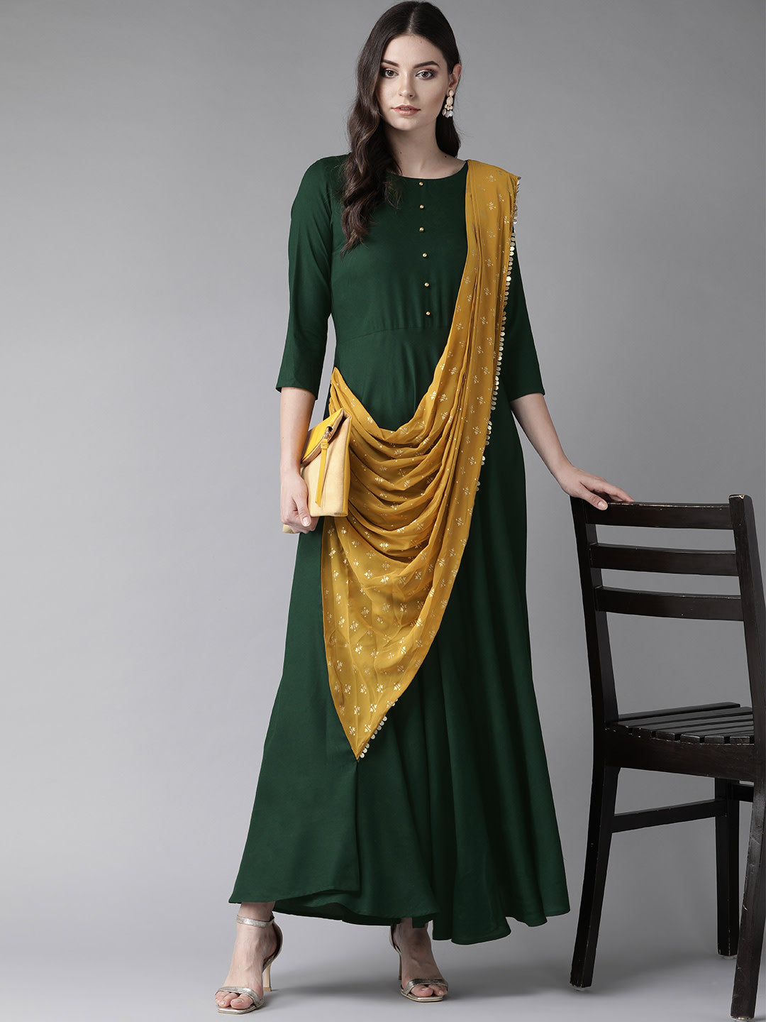 Elegant Cream Kurta Dupatta Set: Classic Indian Kurtas Online