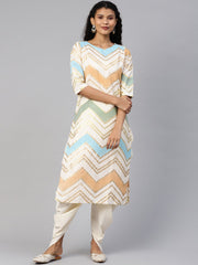 Long And Short Kurta with Pant-AHKUDO-Combo-290