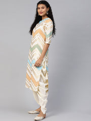 Long And Short Kurta with Pant-AHKUDO-Combo-290