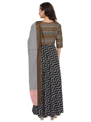 Printed Kurta with Dupatta-AHKUDU-COMBO-291