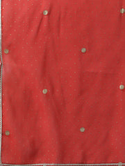 Cream Kurta with Dupatta Set-AHKUDU-Combo-267
