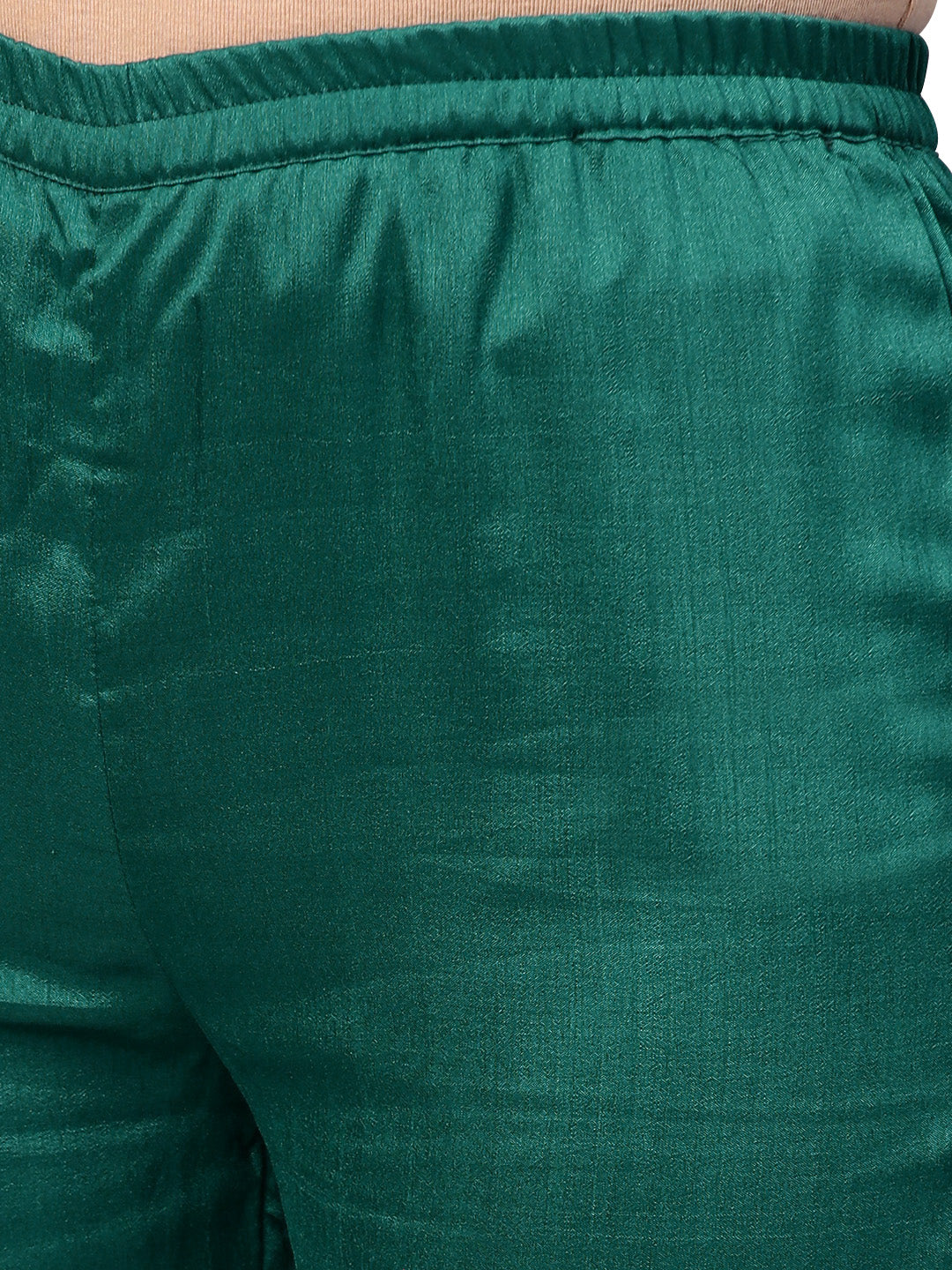 Green Kurta Set with Printed Dupatta | Indian Kurta Sets