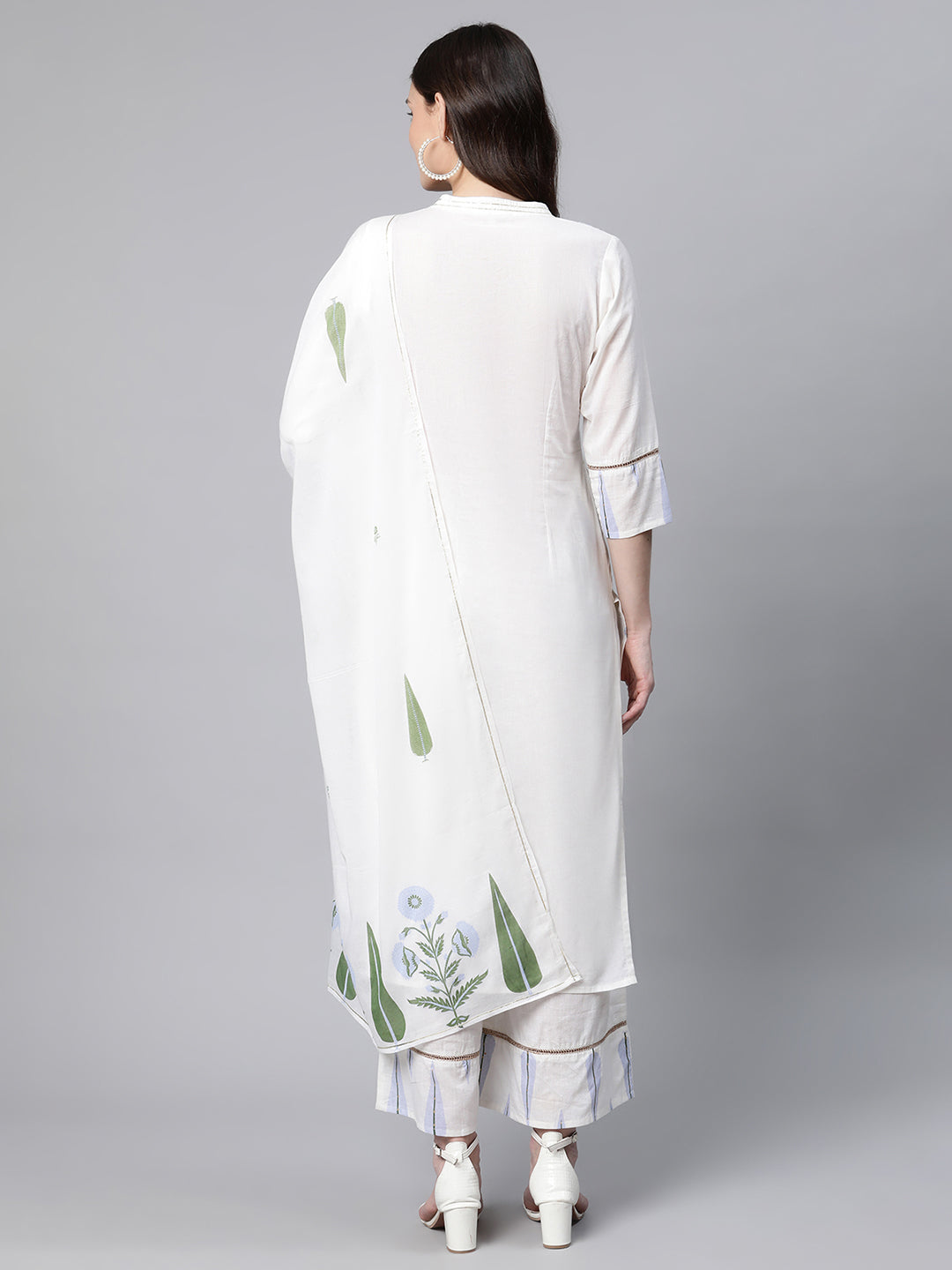 Yellow Cotton Kurta Palazzo Set | Stylish Women's Outfit