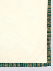 Leheriya Printed Beads & Stones Kurta with Palazzos & Dupatta-AHKUDUPZ-COMBO-542