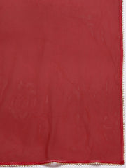 Women Paisley Printed Regular Gotta Patti Kurti with Sharara & Dupatta-AHKUDUPZ-COMBO-860