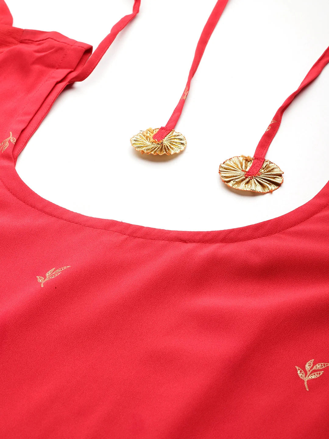 Floral Kurta Palazzo Set with Dupatta - Women's Palazzo Pants