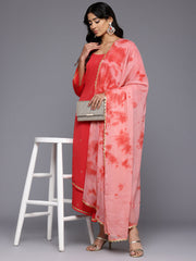 Floral Printed Gotta Patti Kurta With Palazzos & Dupatta-AHKUDUPZ-COMBO-879
