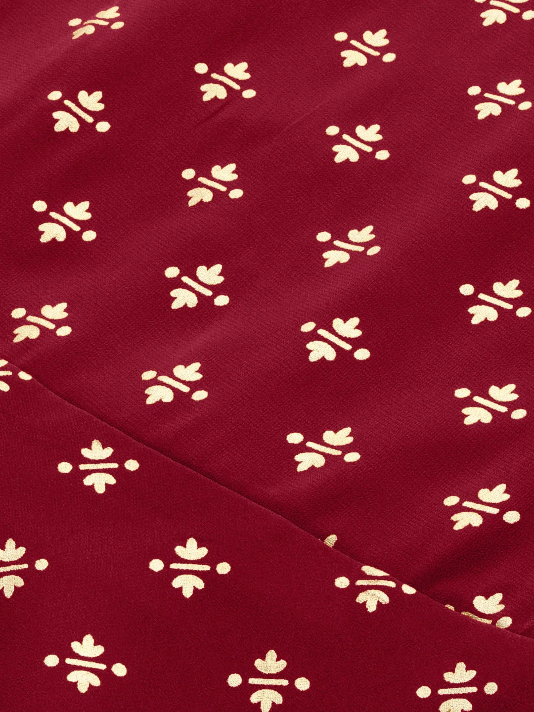 Maroon & Gold Sharara Set - Designer Sharara Suits for Women