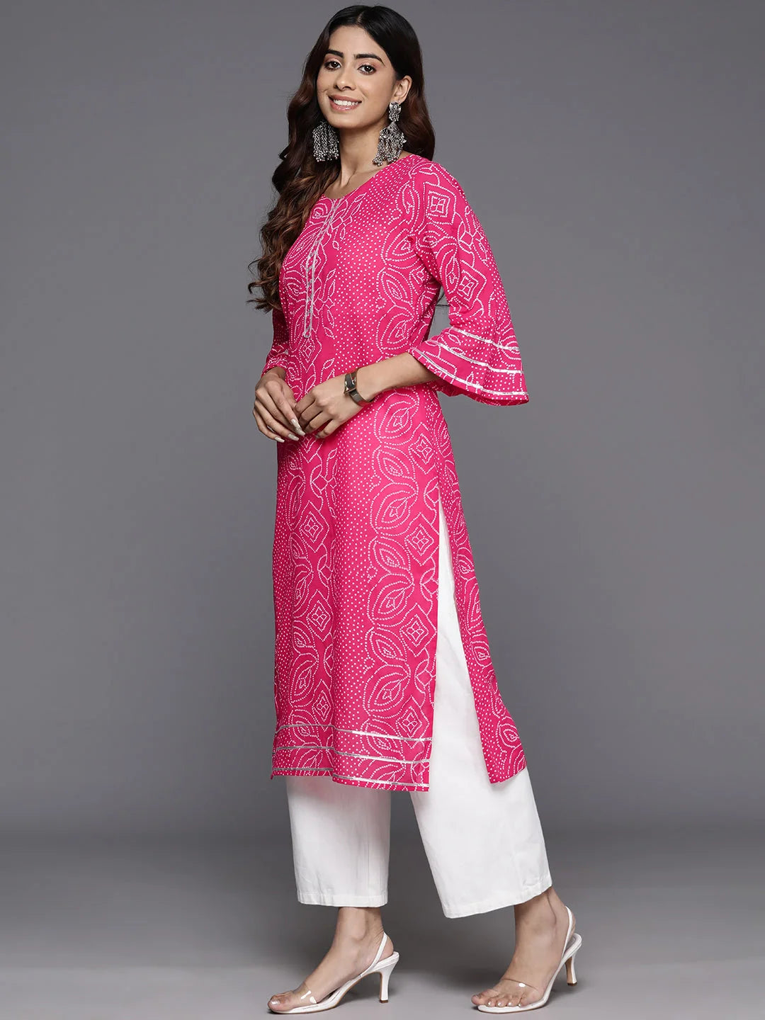 Gotta Patti Velvet Kurta | Indian Kurtas for Women Online