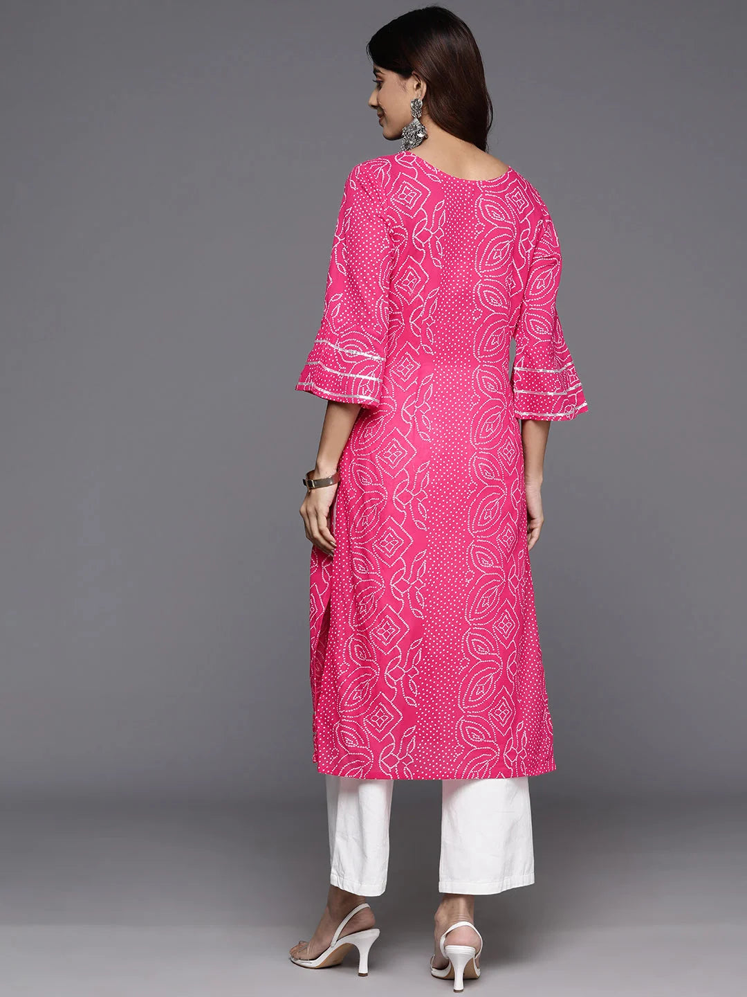 Gotta Patti Velvet Kurta | Indian Kurtas for Women Online