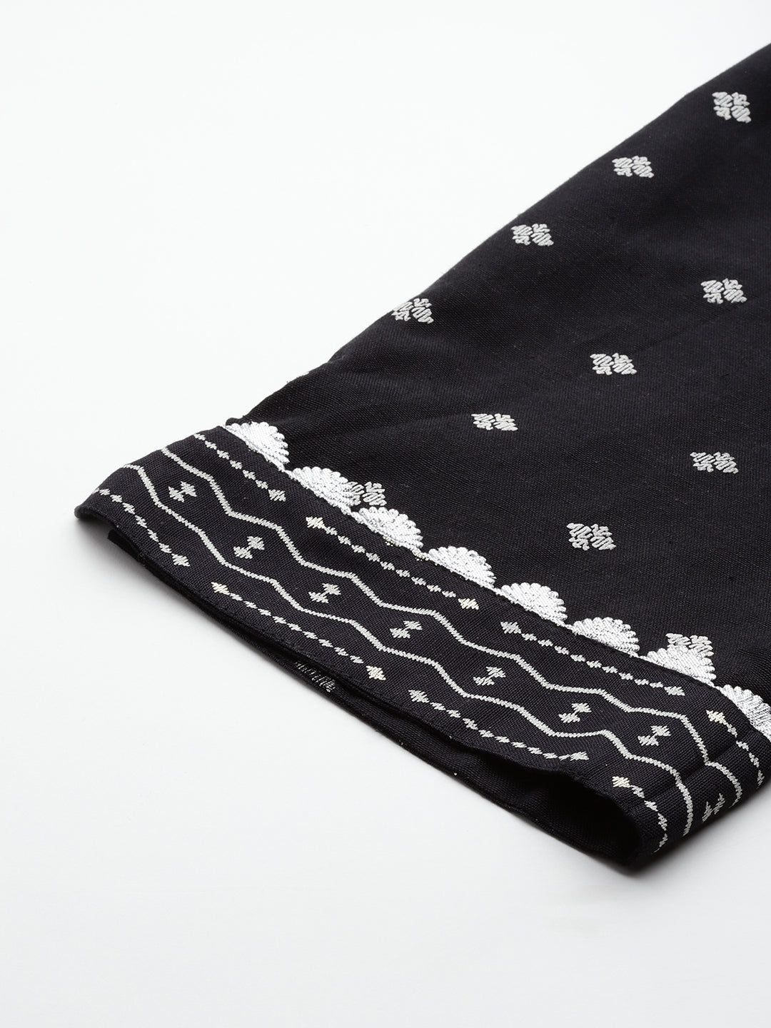 Geometric Printed Regular Kurta with Trousers