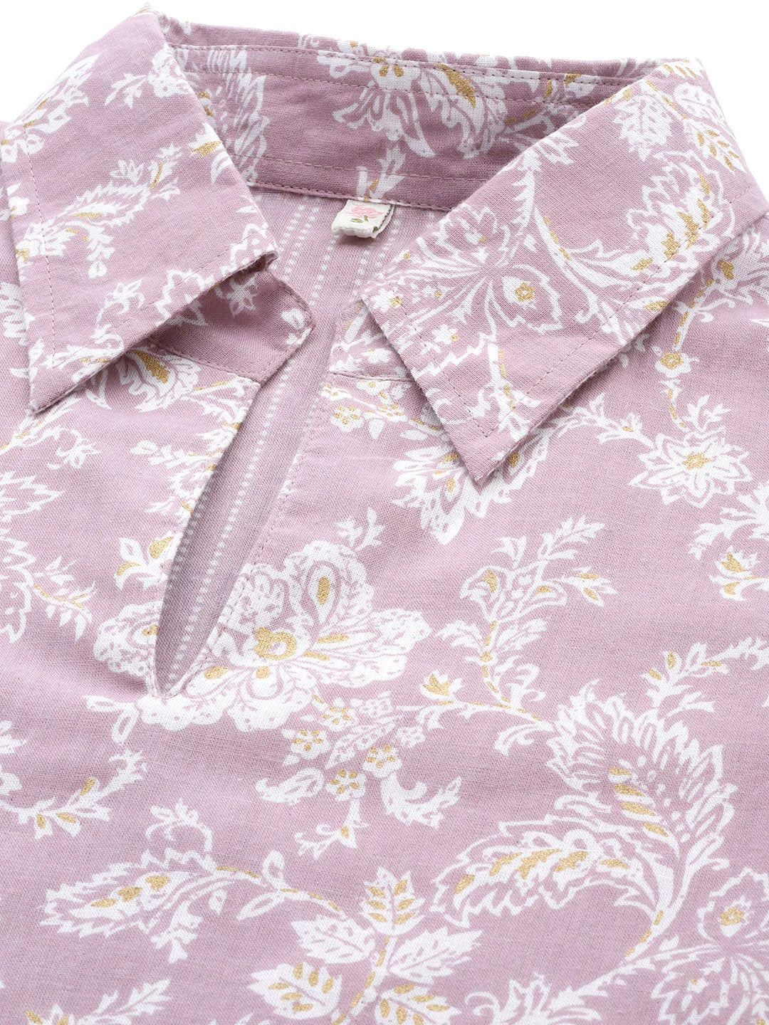 Floral Cotton Kurta Salwar Set | Indian Women's Kurta Sets