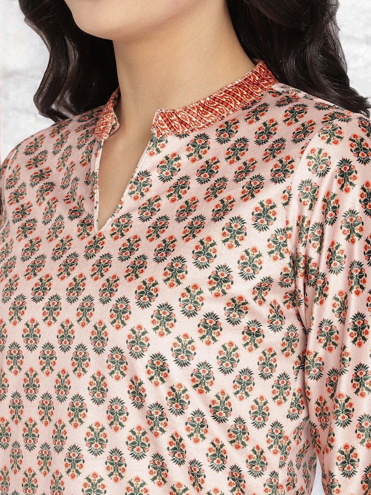 Green Velvet Kurta Pant Set | Stylish Indian Women's Kurta Sets