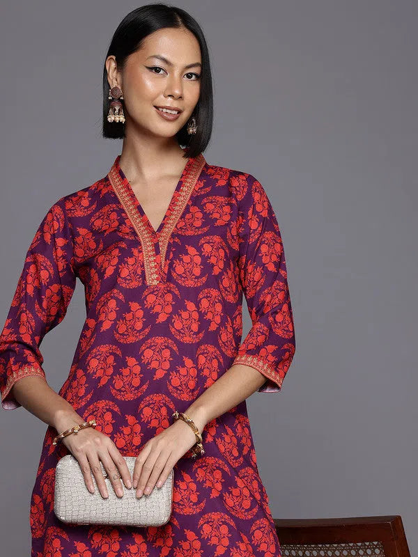 Stylish Women's Kurta Palazzo Set - Printed Palazzo Pants Set