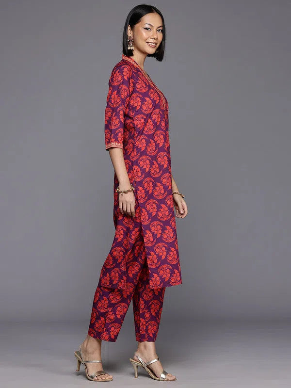 Stylish Women's Kurta Palazzo Set - Printed Palazzo Pants Set