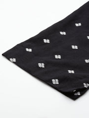 Geometric Printed Kurta with Trousers & With Dupatt
