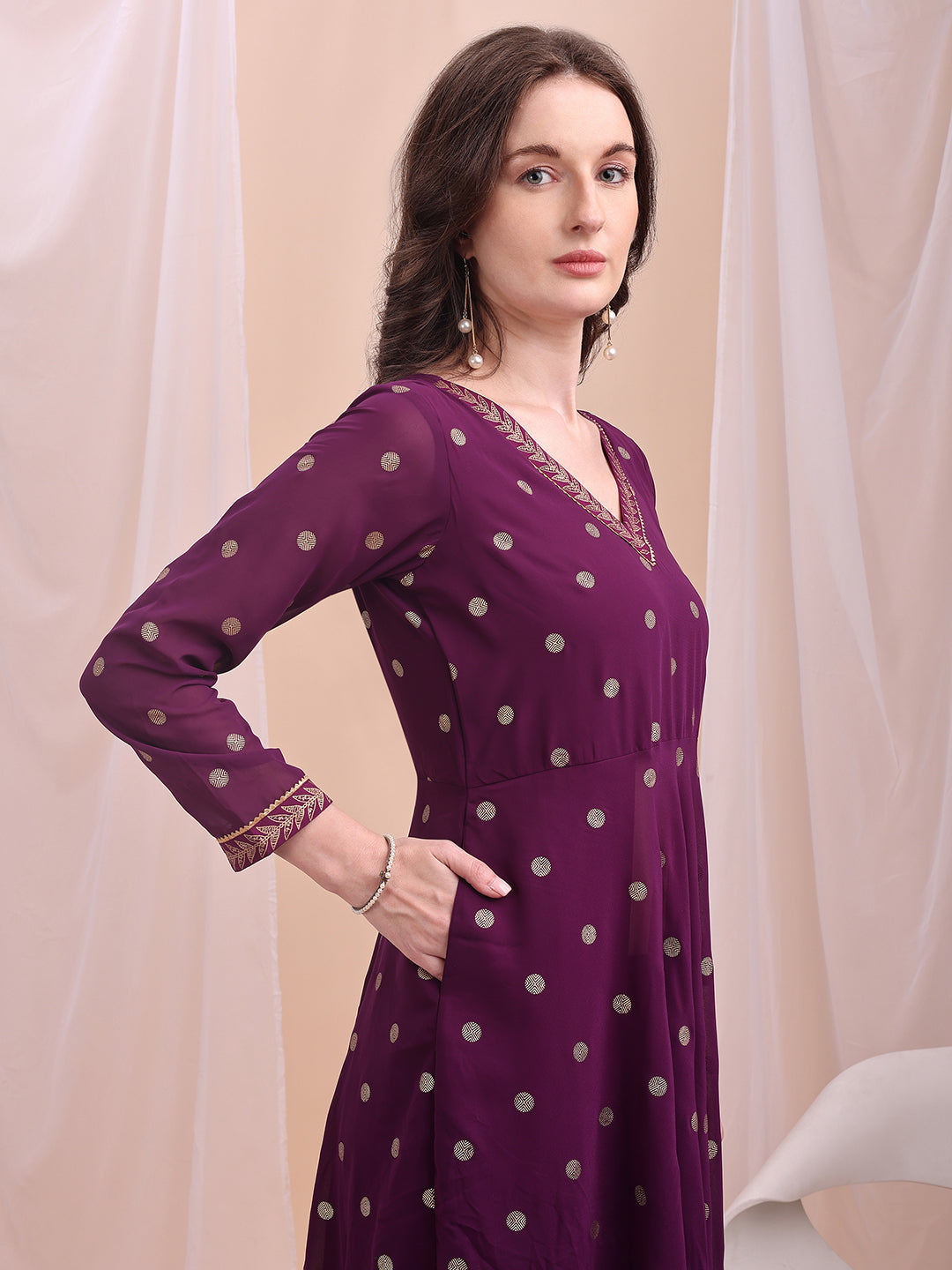 Women's Treditional Wear Kurta Set-AHKUPNDU-COMBO-1112