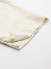 Womens Off White Organza Fusion Kurta Sets With Dupatta-AHKUPNDU-COMBO-1125