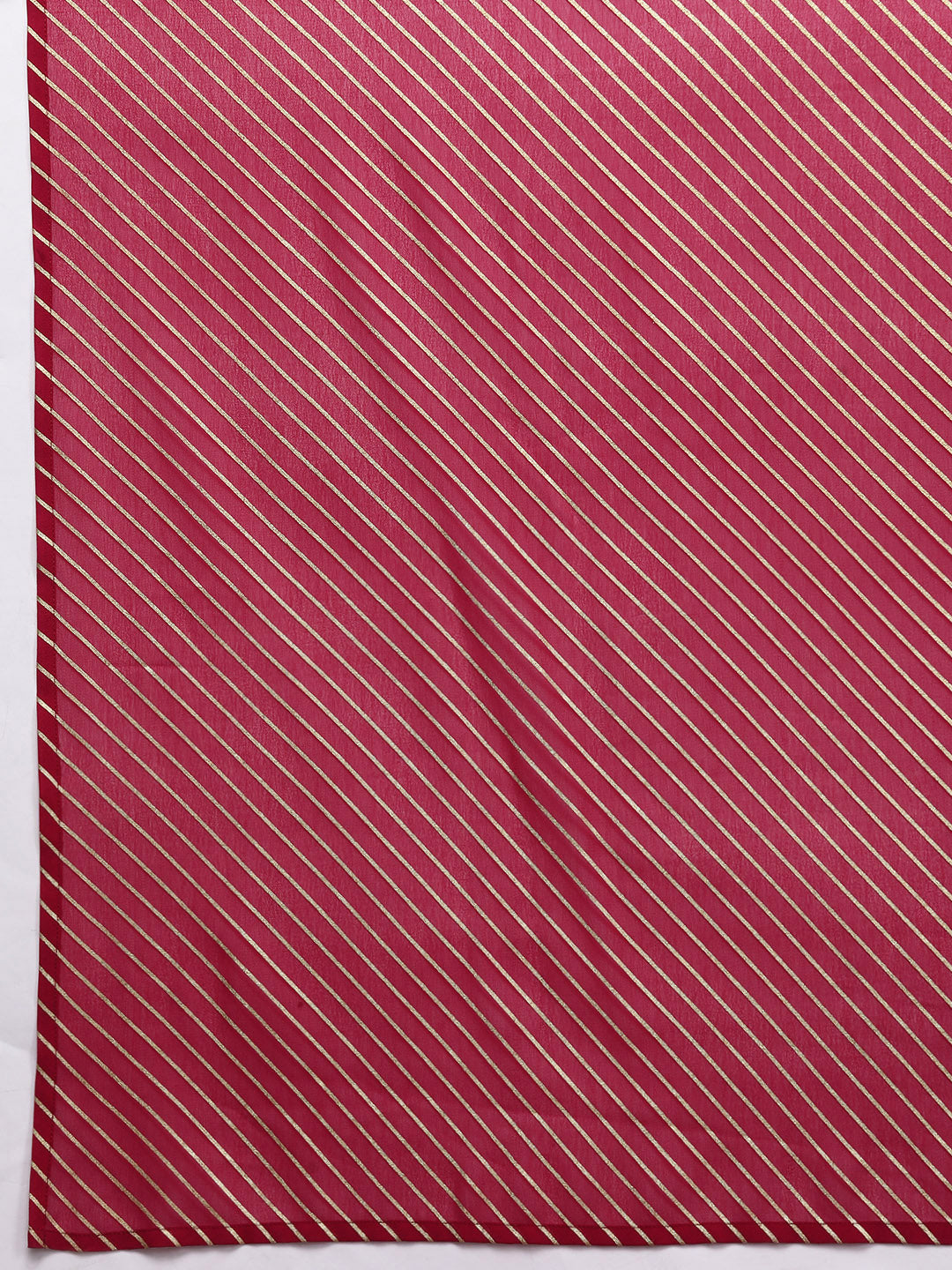 Burgundy Solid Silk Kurta with Printed Dupatta | Indian Set