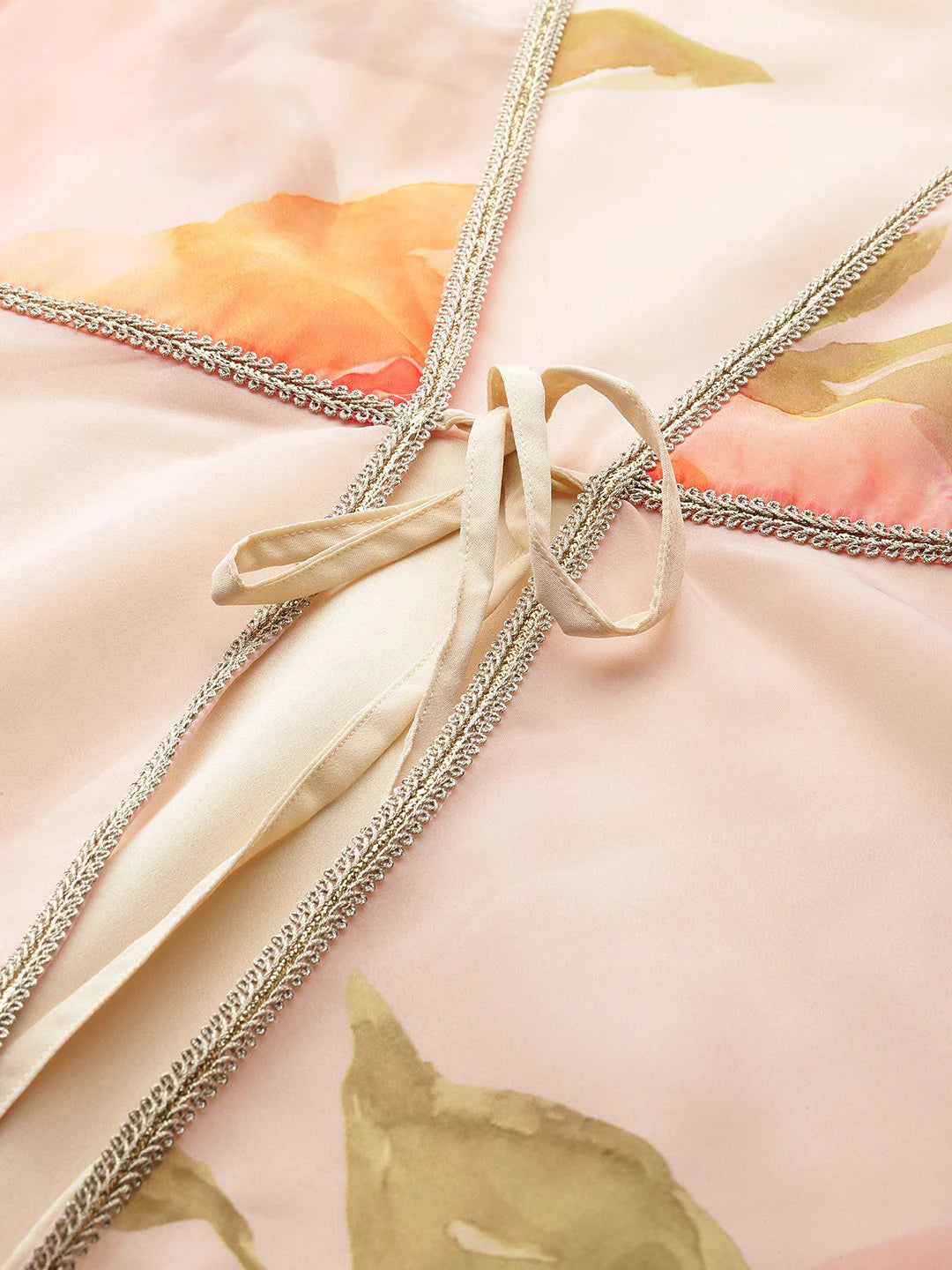 Womens Off White Organza Fusion Kurta Sets-AHKUPZ-COMBO-1126