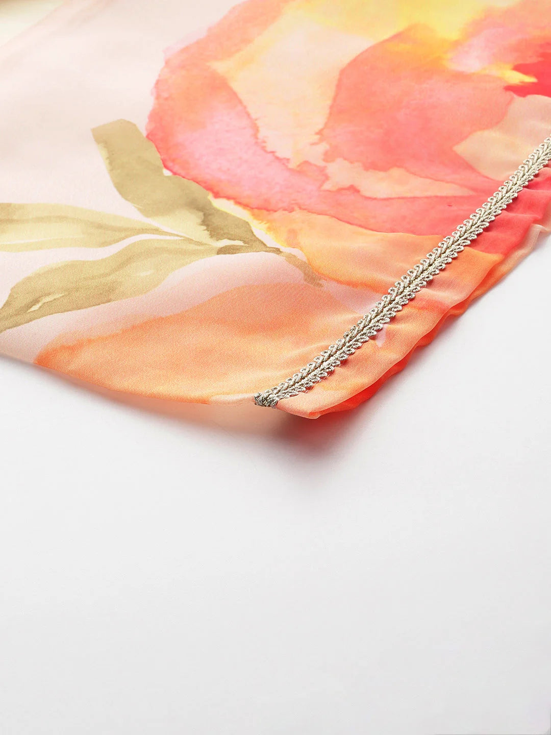 Womens Off White Organza Fusion Kurta Sets-AHKUPZ-COMBO-1126