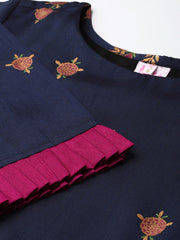 Printed Kurta with Palazzo-AHKUPZ-COMBO-284