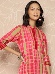 Women Printed Regular Kurta with Palazzos-AHKUPZ-COMBO-662-ICH