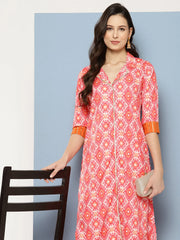 Women Ethnic Motifs Printed Regular Gotta Patti Kurta with Palazzos-AHKUPZ-COMBO-697