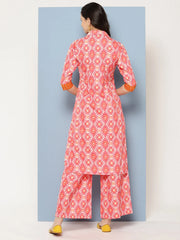 Women Ethnic Motifs Printed Regular Gotta Patti Kurta with Palazzos-AHKUPZ-COMBO-697