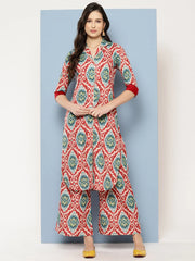 Women Ethnic Motifs Printed Regular Gotta Patti Kurta with Palazzos-AHKUPZ-COMBO-730-ICH